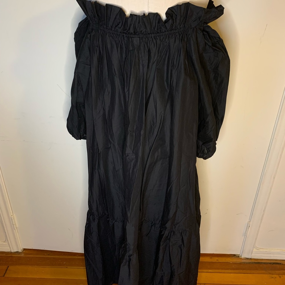 H&M Off Shoulder Black Dress